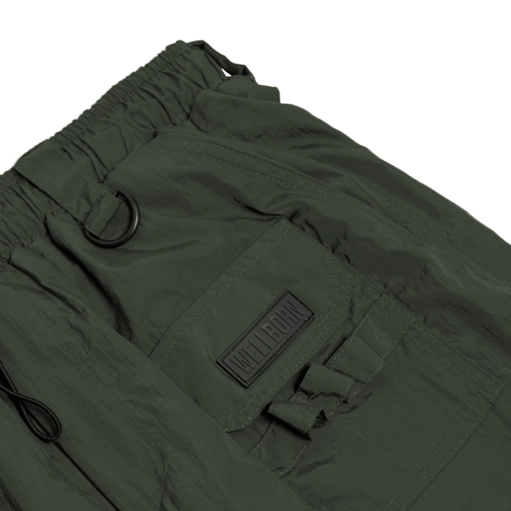 Wellborn Crease Cargo Pants Olive (2)