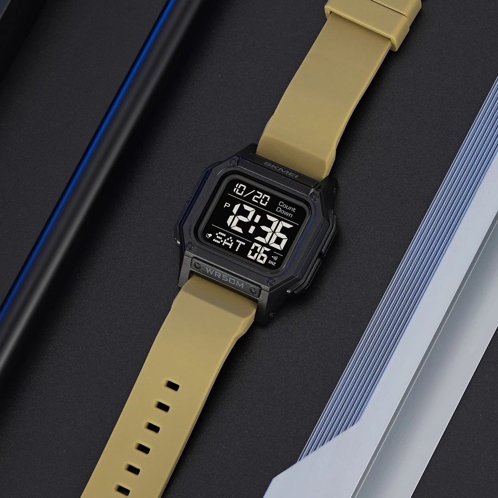 SKMEI 2537 Men Digital Watch Sport Dual Time Waterproof (4)