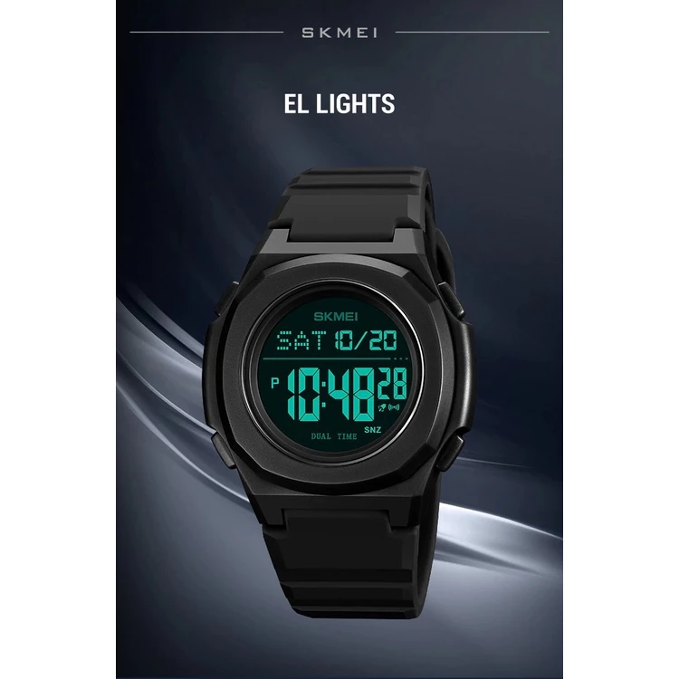 SKMEI 2023 Original Men Digital Watch Silicon Waterproof (1)