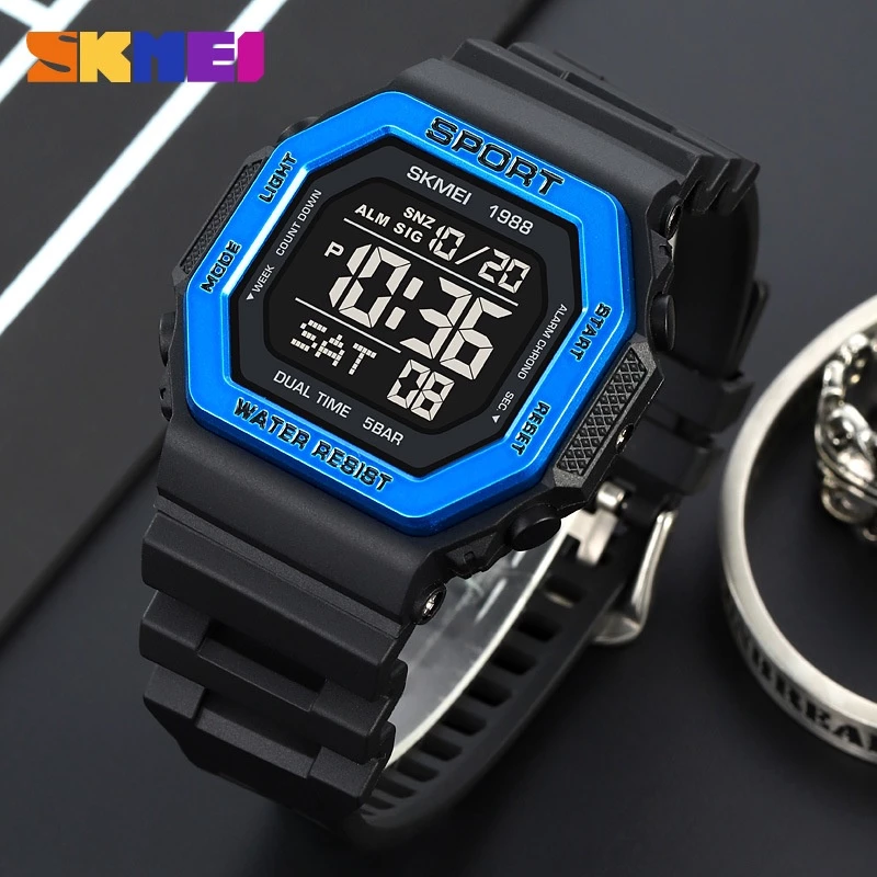 SKMEI 1988 Men Digital Watch Sport Waterproof (2)