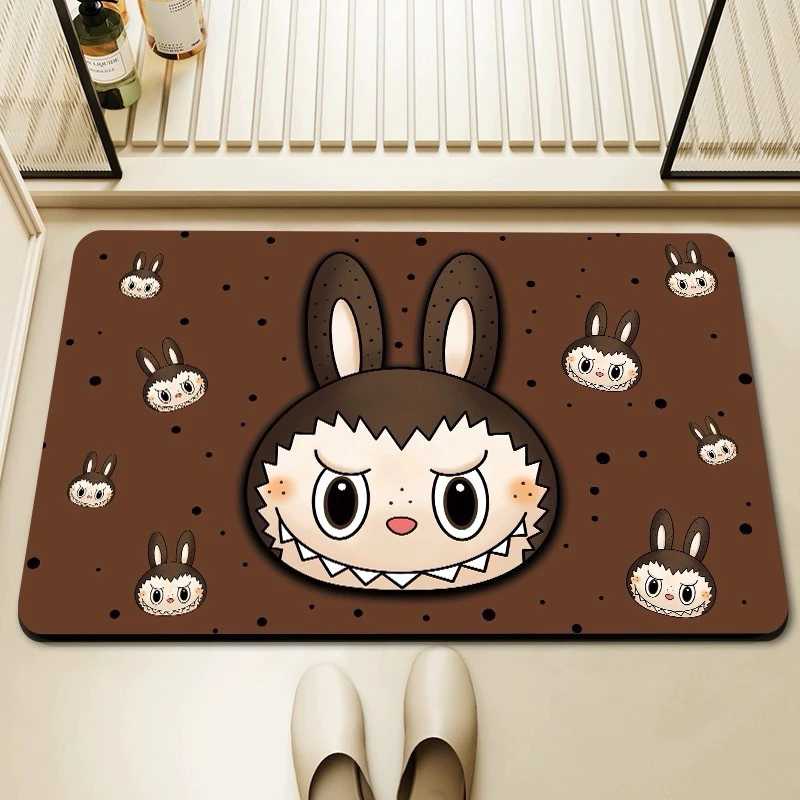Doormat Cute Cat Labubu (1)