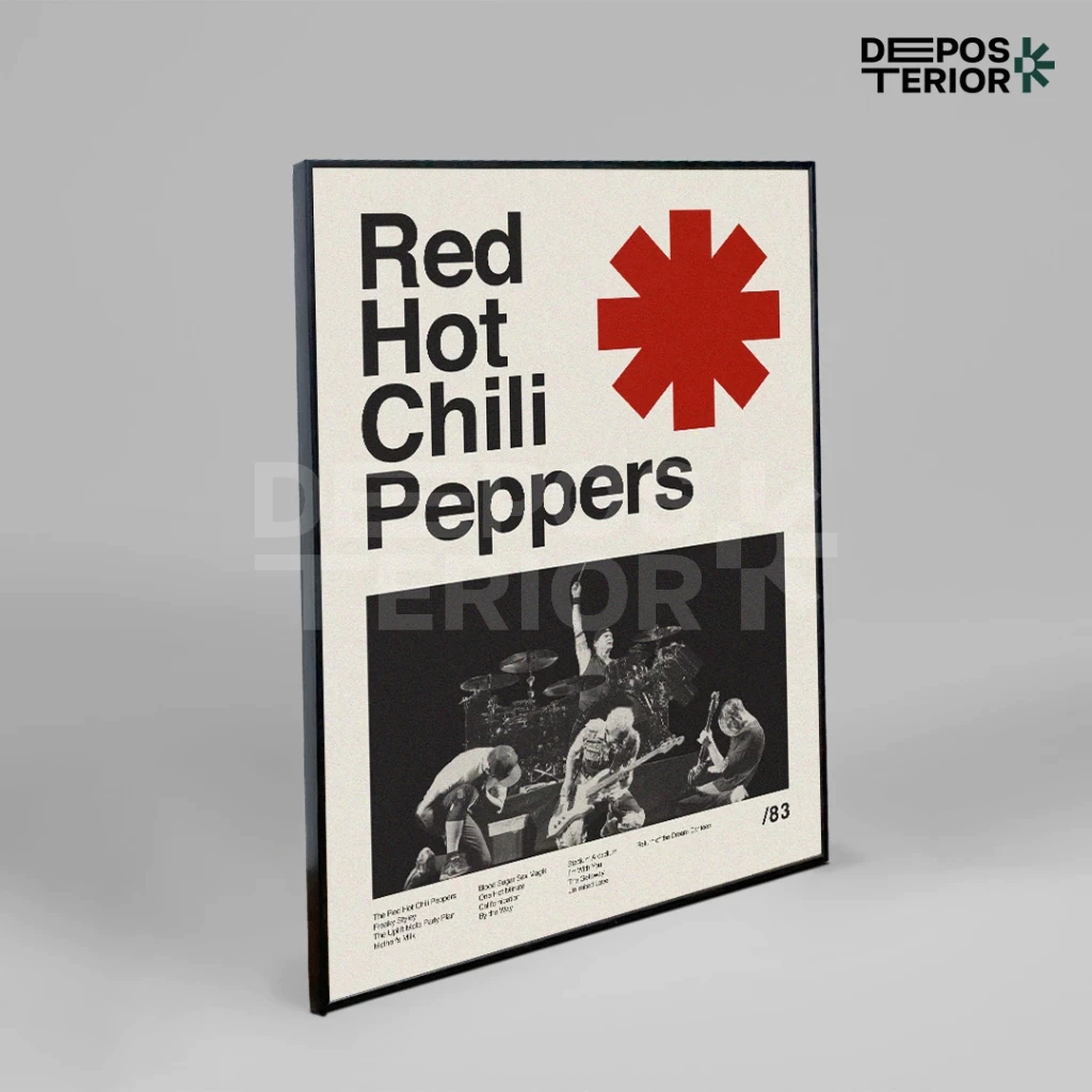Poster Cover Album Rhcp Frameblock (2)