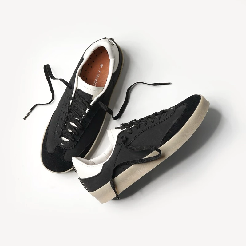 VinedripMasterPiece Sencillo Black White Sneakers Casual (3)