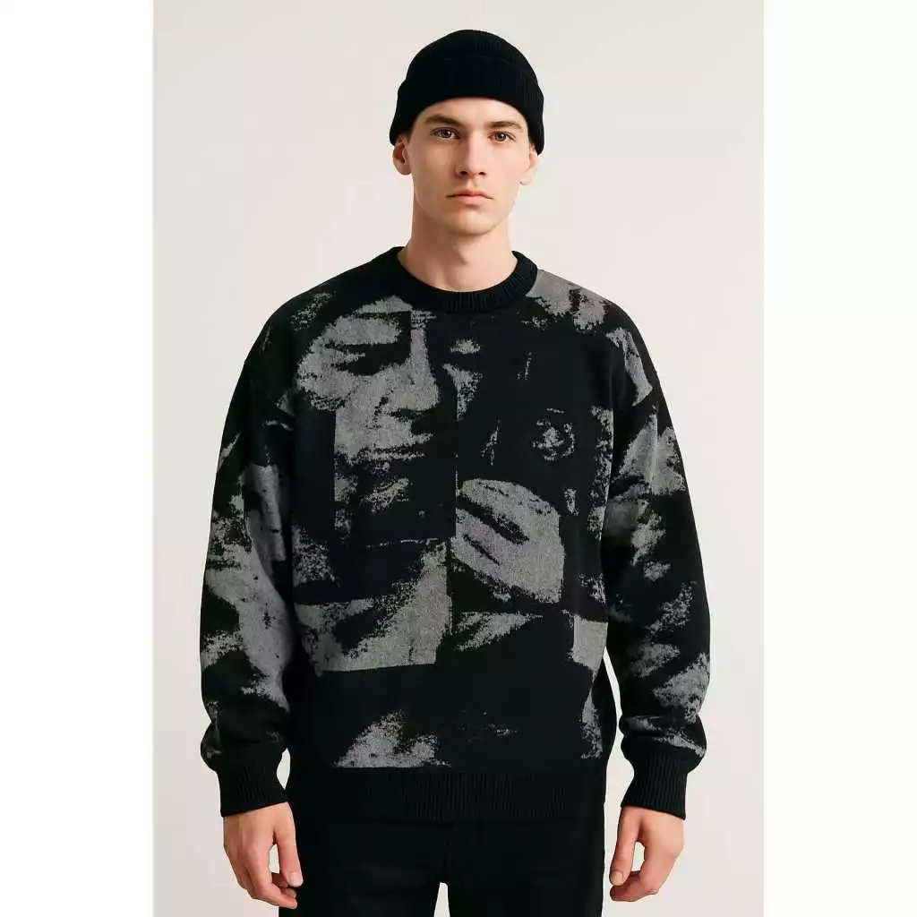 Hi It Is Cardigan Knitwear Sweater (2)