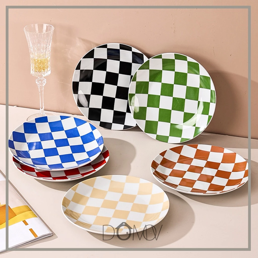 Piring Kotak Chessboard (1)