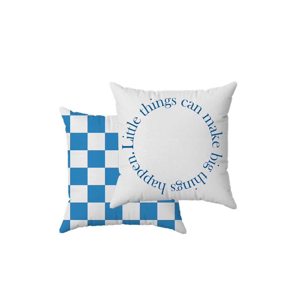 Sarung Bantal Sofa 40x40cm Motif Kotak  (1)