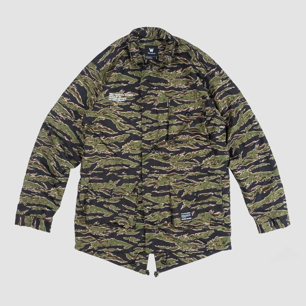 Wellborn Scout Parka Jacket Tiger Camo (2)